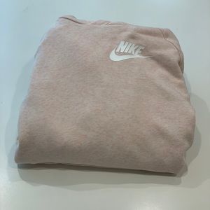 Pink Nike hoodie